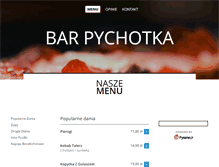 Tablet Screenshot of bar-pychotka.pl